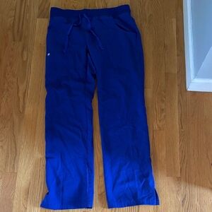 Figs Royal Blue Technical Collection Pants
